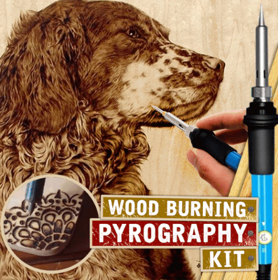 【LAST DAY SALE】Wood Burning Pyrography Kit (28pcs)